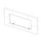 Plaque Plana Reflex neige pour 4 modules Vimar - 4