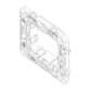 Support Plana 2 modules Vimar - 2
