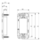 Support Eikon 1 module Vimar - 1
