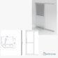 Galet simple réglage-portes coulissantes GOIOT