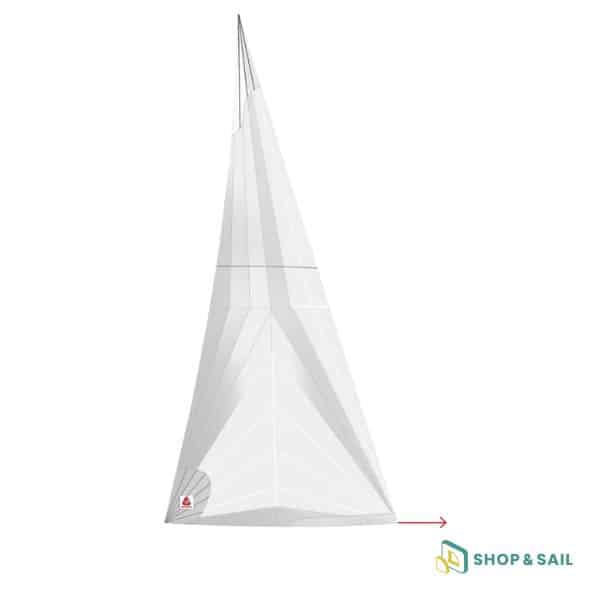 Voile d'avant Cruising Enrouleur classique Delta Voile