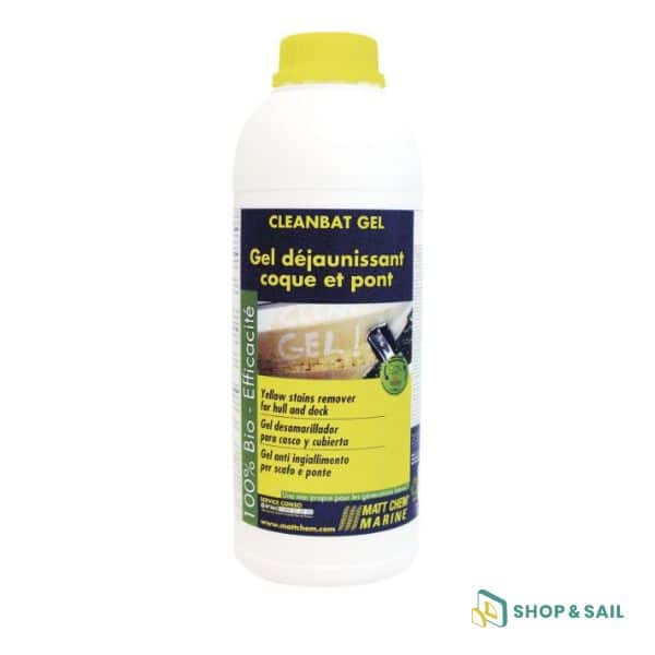 Yellow Stain Remover Gel – Gelcoat and Paint – Matt Chem