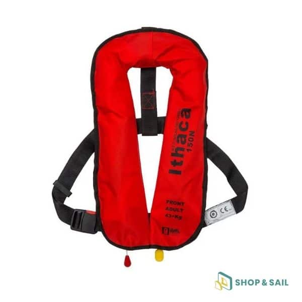 Gilet gonflable Solas 275 N Nylon rouge Auto MK5