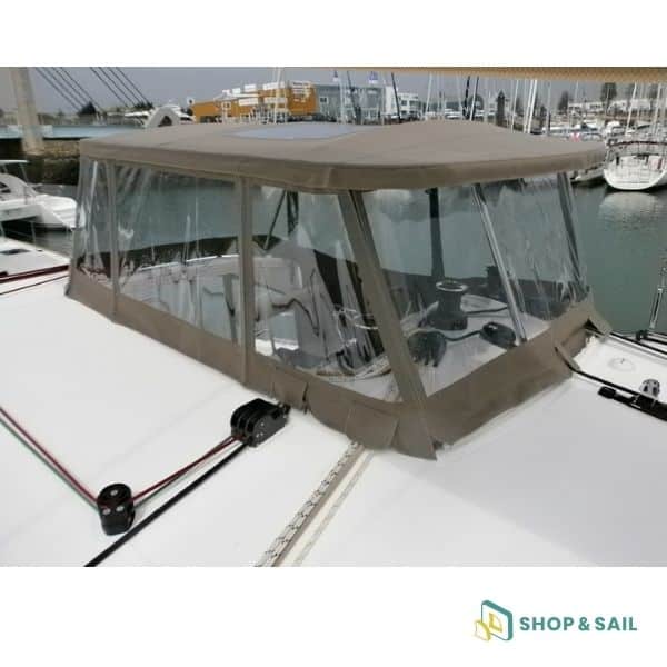 Toiles de Tour sur Bimini Fixe - Lagoon 400