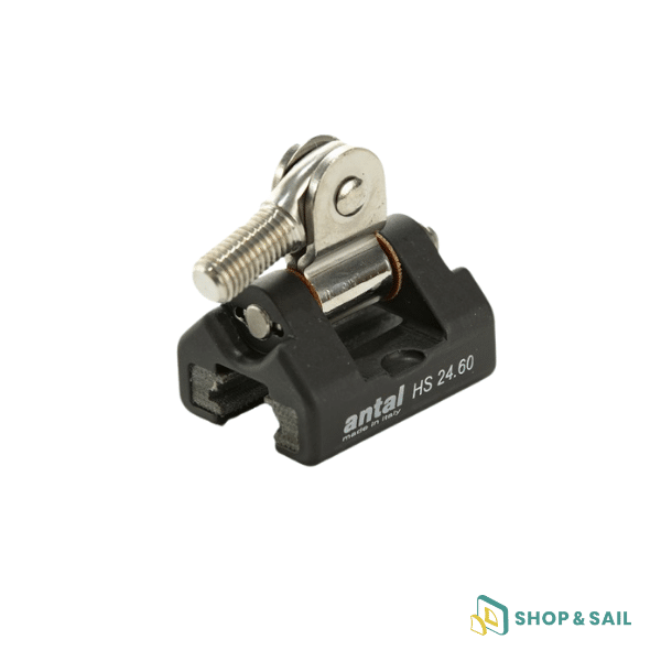 Chariot de latte Antal 60 mm avec articulation - axe fileté M12