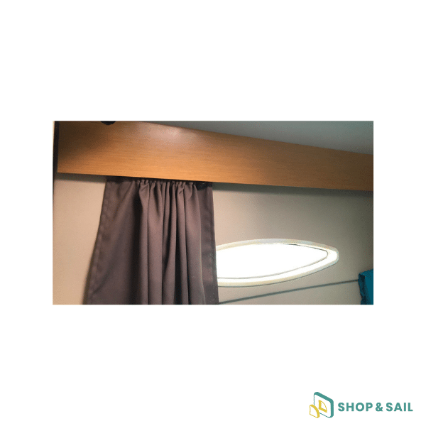 Cadre hublot 800 x 200 Lipari 41 Fountaine Pajot