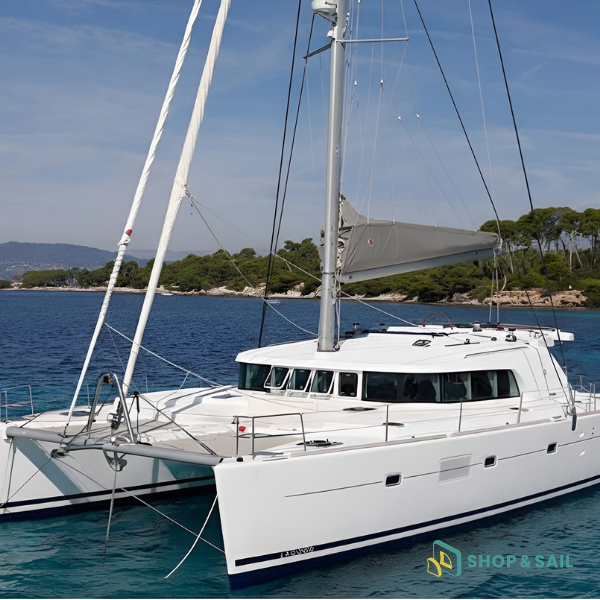 Lazy bag bôme Canoë Lagoon 500 Incidence Sails