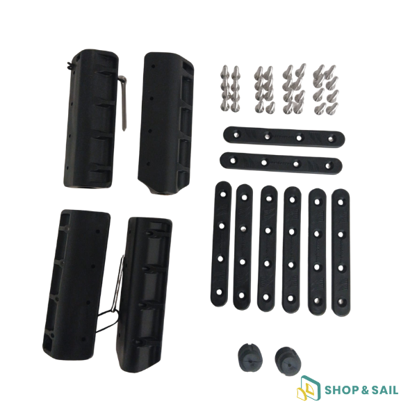 Boîtier de latte Ø 16 – M12 Incidences Sails - Lot de 2