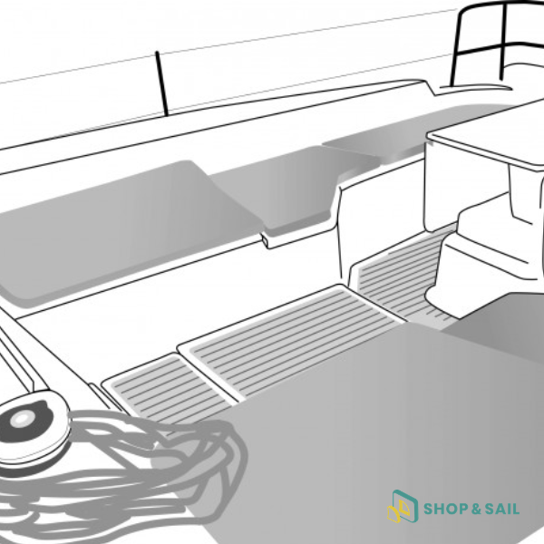 Coussins de cockpit Fountaine Pajot Belize 43 NV Equipment