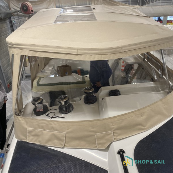Pare-brise protection barreur Fountaine Pajot FP41