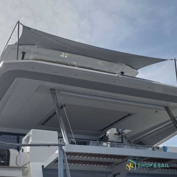 Toile d'ombrage arrière Fountaine Pajot Samana 59 NV Equipment
