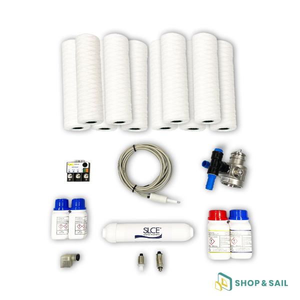 Kit grand voyage dessalinisateur FIJI 90 et 105 PREMIUM Aqua-Base