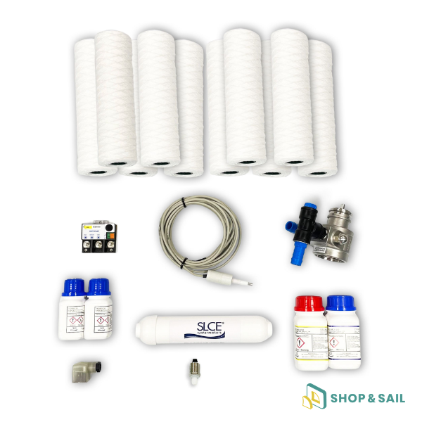 Kit grand voyage dessalinisateur Fiji 90 et 105 Comfort Aqua-Base 