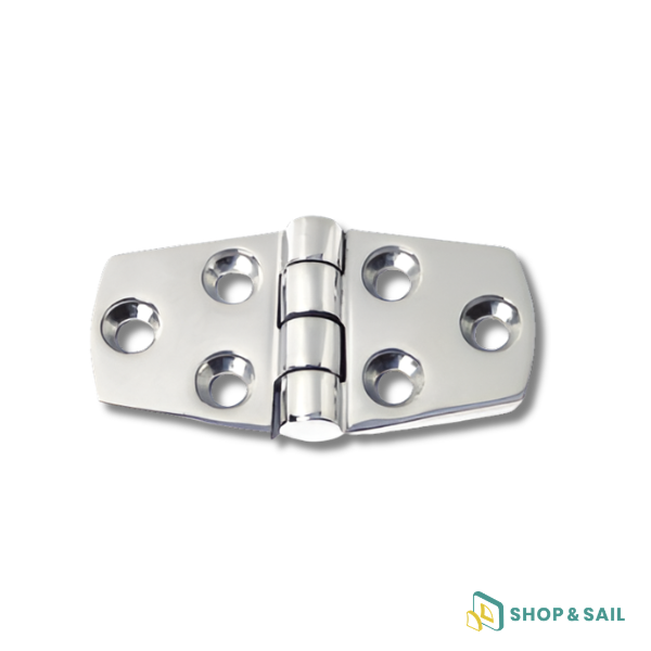 Charnière inox saillant 38x100 mm Osculati