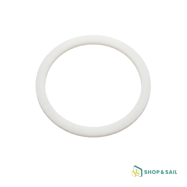 Bague de compensation de safran Ø150 mm pour voilier Beneteau Oceanis 46 et système de gouverne.