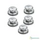 	Bouton femelle inox 15 mm Loxx – Lot de 5