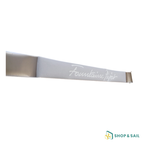 Logo adhésif Fountaine Pajot H 150 couleur Brown Sugar