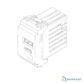 Prise alimentation USB A+C grise 5V 3A 15W avec ports USB-A et USB-C pour installation électrique de bateau.