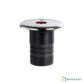 Bouchon de nable Clever Protect Diesel Ø50 mm avec corps en technopolymère et protection en inox poli miroir pour réservoir bateau.