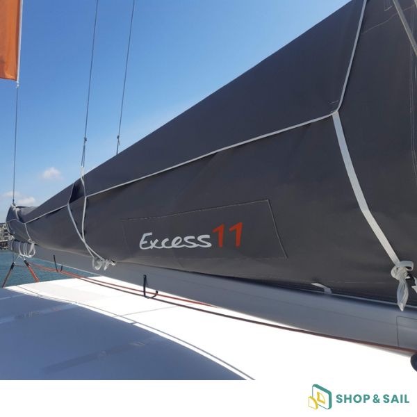 Lazy Bag Excess 11 Incidence Sails chez Shop and Sail : une protection durable pour votre grand-voile contre les UV, le sel et l’humidité en navigation.