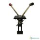 Manette de commande moteur mécanique double levier Flexball 595 pour bateau