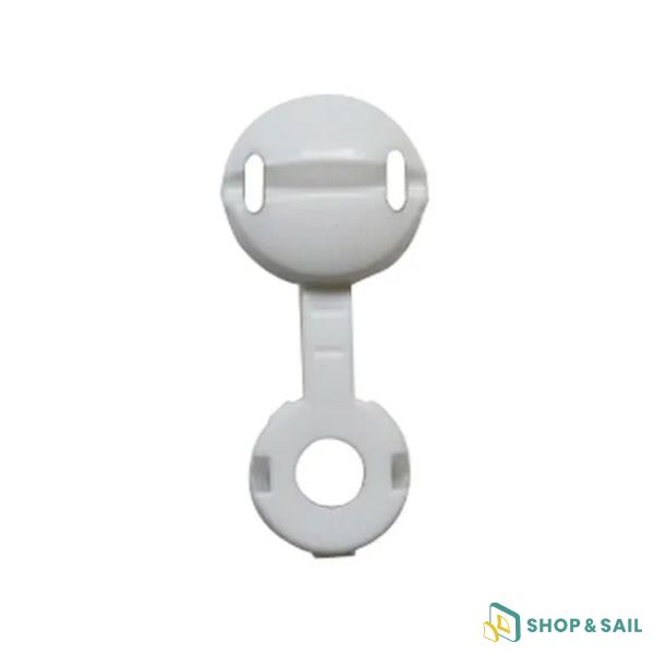 Cache-vis scellable blanc